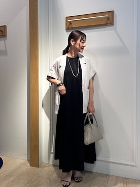 「NOLLEY’S（ノーリーズ）のアイテム」を使った、daimonさん（レディース・154cm）の夏コーディネート
