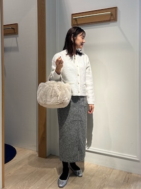 「NOLLEY'S LIGHT（ノーリーズライト）のアイテム」を使った、daimonさん（骨格ナチュラル・レディース・154cm）の冬コーディネート