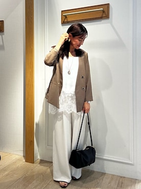 「きれいめコーディネート」｜daimonさん（レディース・154cm）の春コーディネート