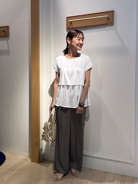 「夏」｜daimonさん（レディース・154cm）の夏コーディネート