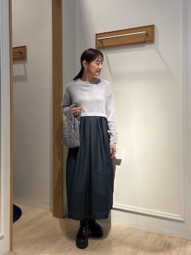 daimonさん（レディース・154cm）の冬コーディネート