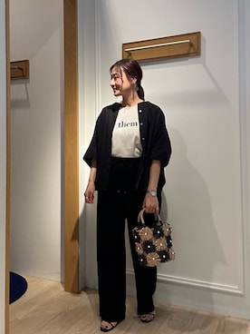 「NOLLEY'S LIGHT（ノーリーズライト）のアイテム」を使った、daimonさん（骨格ナチュラル・レディース・154cm）の春コーディネート