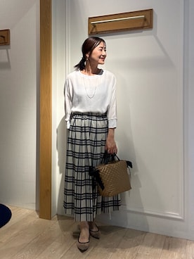 「アイテム（ピアス（両耳用））」を使った、daimonさん（レディース・154cm）の夏コーディネート