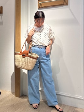 「NOLLEY'S LIGHT（ノーリーズライト）のアイテム」を使った、daimonさん（骨格ナチュラル・レディース・154cm）の春コーディネート
