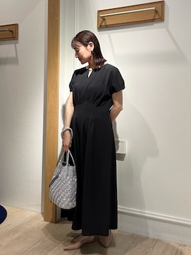 「授業参観日コーデ」｜「アイテム（ワンピース/ドレス）」を使った、daimonさん（レディース・154cm）の春コーディネート