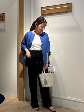 「NOLLEY'S LIGHT（ノーリーズライト）のアイテム」を使った、daimonさん（骨格ナチュラル・レディース・154cm）の春コーディネート