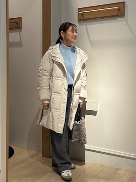 「NOLLEY'S LIGHT（ノーリーズライト）のアイテム」を使った、daimonさん（骨格ナチュラル・レディース・154cm）の冬コーディネート