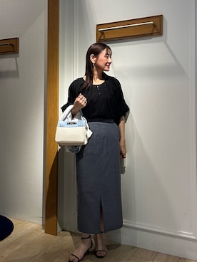 「NOLLEY’S（ノーリーズ）のアイテム」を使った、daimonさん（レディース・154cm）の夏コーディネート