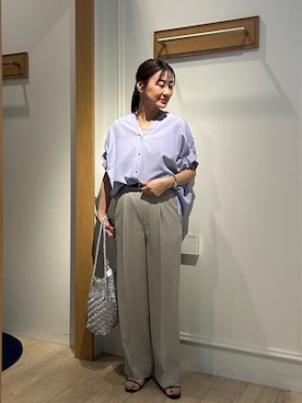 「NOLLEY'S LIGHT（ノーリーズライト）のアイテム」を使った、daimonさん（骨格ナチュラル・レディース・154cm）の春コーディネート