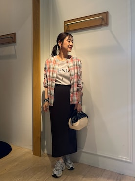 「アイテム（ピアス（両耳用））」を使った、daimonさん（レディース・154cm）の夏コーディネート