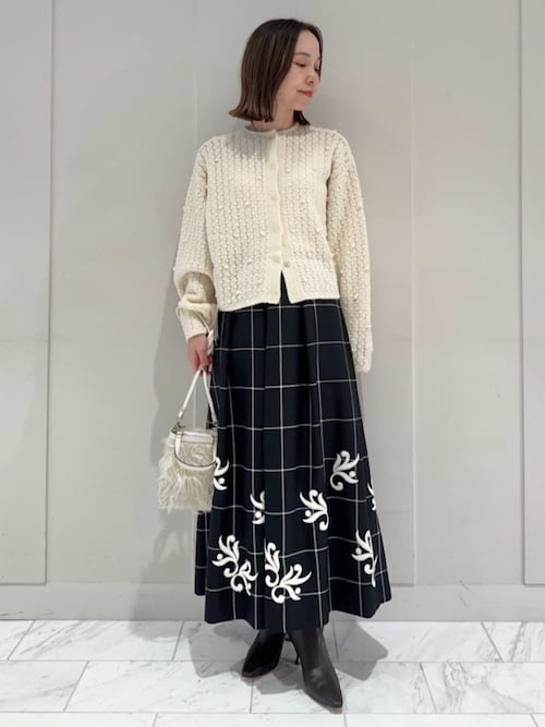 セール】ミニポップコーンケーブル バックオープンプルオーバー