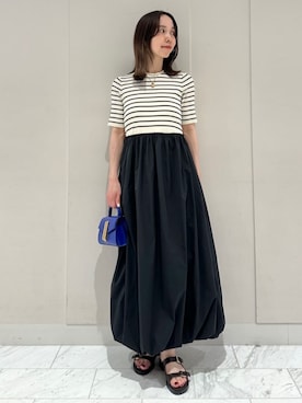 Fukurono_TOMORROWLANDさん（レディース・153cm）の夏コーディネート
