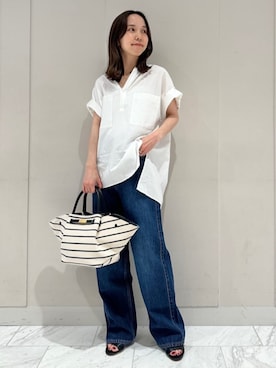 「Paloma Barcelo（パロマバルセロ）のアイテム」を使った、Fukurono_TOMORROWLANDさん（レディース・153cm）の夏コーディネート