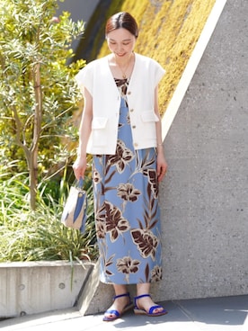 Fukurono_TOMORROWLANDさん（レディース・153cm）の春コーディネート