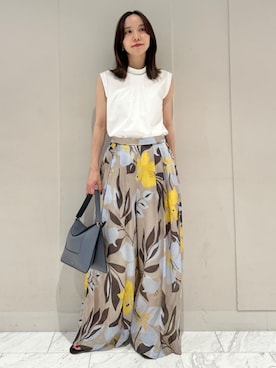 「Paloma Barcelo（パロマバルセロ）のアイテム」を使った、Fukurono_TOMORROWLANDさん（レディース・153cm）の夏コーディネート