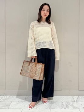 Fukurono_TOMORROWLANDさん（レディース・153cm）の春コーディネート