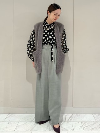 BALLSEY（ボールジィ）の「フラッフィーヤーン フロントオープン