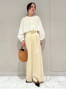 BALLSEY（ボールジィ）の「クリスタルコットン ギャザーパフ