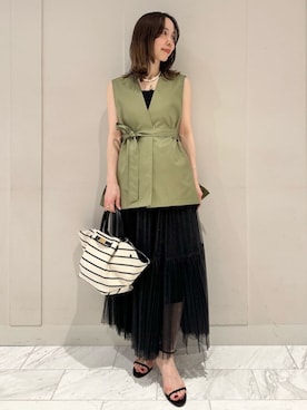 Fukurono_TOMORROWLANDさん(レディース・153cm)の春コーディネート