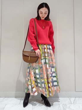 Fukurono_TOMORROWLANDさん(レディース・153cm)の冬コーディネート