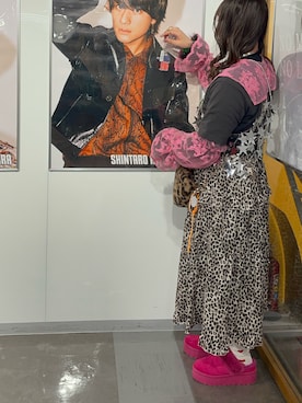「WC（ダブル シー）のアイテム（スカート）」を使った、ちゃさん（レディース・164cm）の秋コーディネート