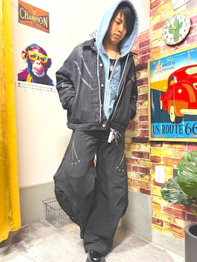 y氏さん（メンズ・167cm）の冬コーディネート