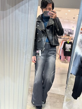 「HARE（ハレ）のアイテム（アクセサリー）」を使った、y氏さん（メンズ・167cm）の冬コーディネート