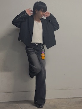 y氏さん（メンズ・167cm）の春コーディネート