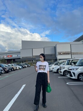 「TICCA（ティッカ）のアイテム」を使った、98sakiさん（レディース・166cm）の夏コーディネート