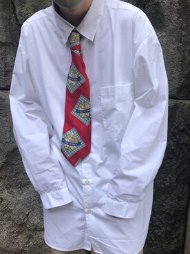 ネクタイを使った ディズニーシー のメンズ人気ファッションコーディネート Wear