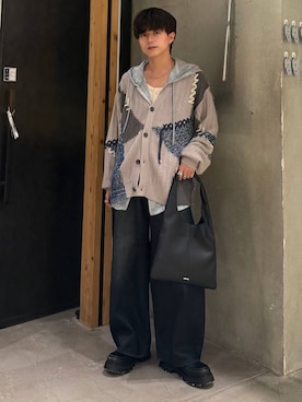「HARE（ハレ）のアイテム」を使った、ゆーたさん（メンズ・165cm）の秋コーディネート
