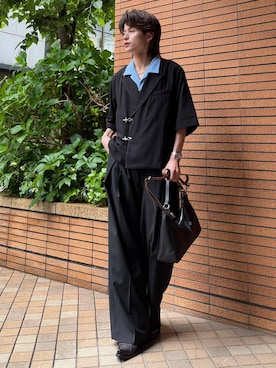 「HARE（ハレ）のアイテム（テーラードジャケット）」を使った、ゆーたさん（メンズ・165cm）の春コーディネート