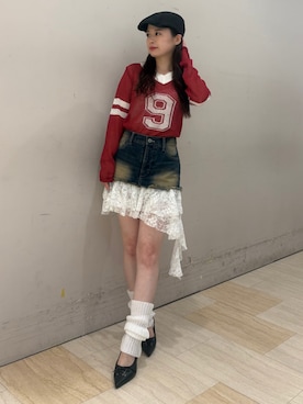 YU-KAさん（レディース・152cm）の夏コーディネート