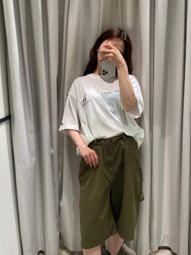 YU-KAさん（レディース・152cm）の夏コーディネート
