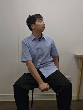 「NET（ネット）のアイテム」を使った、台湾アズバラさん（メンズ・160cm）の春コーディネート