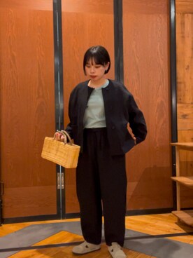 「アイテム（インテリア）」を使った、カナイさん（レディース・157cm）の冬コーディネート