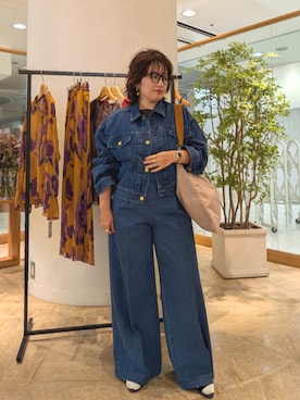 「grace grace （グラスグラス）のアイテム」を使った、kumaさん（レディース・153cm）の夏コーディネート