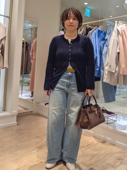 SINBONO/シンボノ】 スエードコンビトートバッグ　ノーリーズ NOLLEY'S｜【SINBONO/シンボノ】 スエードコンビトートバッグ