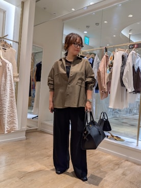 kumaさん（骨格ストレート・レディース・153cm）の秋コーディネート