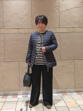 kumaさん（レディース・153cm）の秋コーディネート