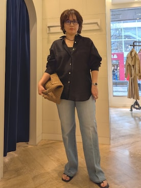 kumaさん（レディース・153cm）の春コーディネート