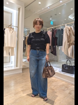 「NOLLEY’S（ノーリーズ）のアイテム」を使った、kumaさん（骨格ストレート・レディース・153cm）の夏コーディネート