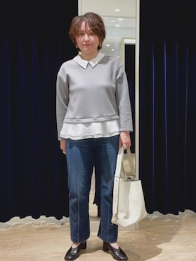 「ダンボール素材」｜kumaさん（レディース・153cm）の春コーディネート