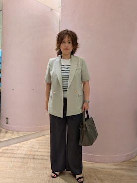 kumaさん（レディース・153cm）の夏コーディネート