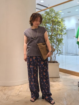 kumaさん（レディース・153cm）の夏コーディネート