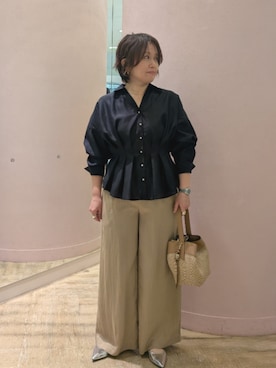 「LORISTELLA（ロリステッラ）のアイテム」を使った、kumaさん（レディース・153cm）の春コーディネート