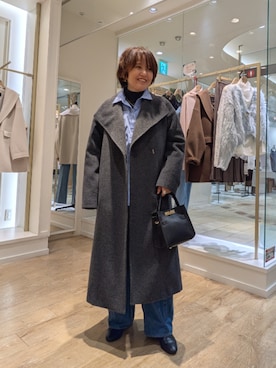 「アイテム（その他アウター）」を使った、kumaさん（レディース・153cm）の秋コーディネート