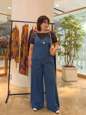 「grace grace （グラスグラス）のアイテム」を使った、kumaさん（レディース・153cm）の夏コーディネート