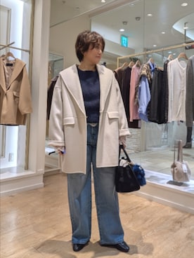 「アイテム（チャーム）」を使った、kumaさん（レディース・153cm）の秋コーディネート