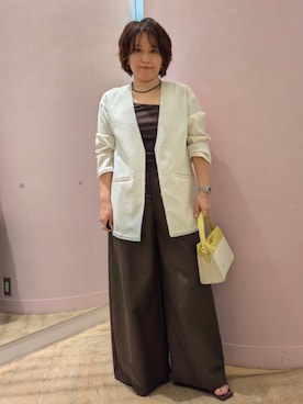 kumaさん（レディース・153cm）の春コーディネート